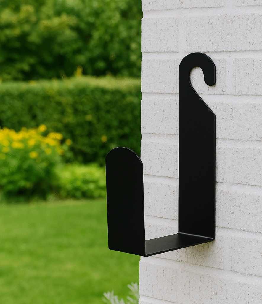 Verdure Pax Heavy-Duty Garden Pipe Stand – Wall-Mounted Watering Hose Holder for Backyard & Outdoor