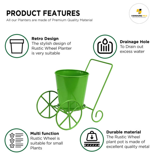 VERDURE PAX Rollix Table Planter Stand - Image 2