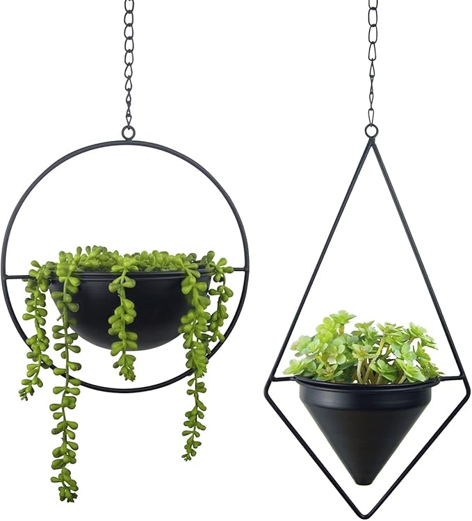 Verdure Pax Hanging Plant Flag Holder – Decorative Planter Display