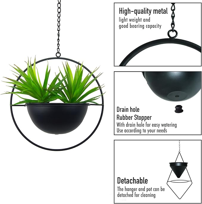 Verdure Pax Hanging Plant Flag Holder – Decorative Planter Display - Image 5