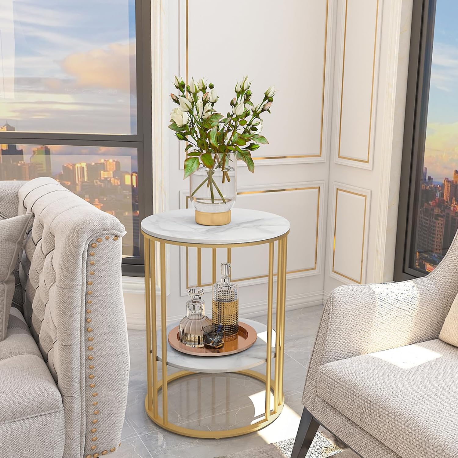 Verdure Pax Premium 2-Tier Planter Pot Stand – Heavy-Duty Plant Display - Image 3