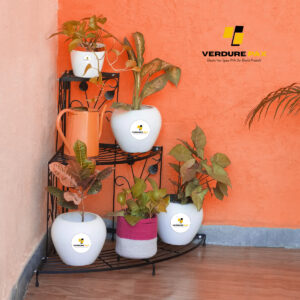VERDURE PAX CORNER METAL STAND FOR COMPACT SPACES