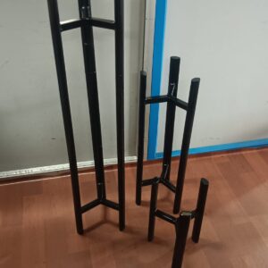 Verdure Pax Elegant Gold Tripod Plant Stand – Decorative Indoor Planter Holder