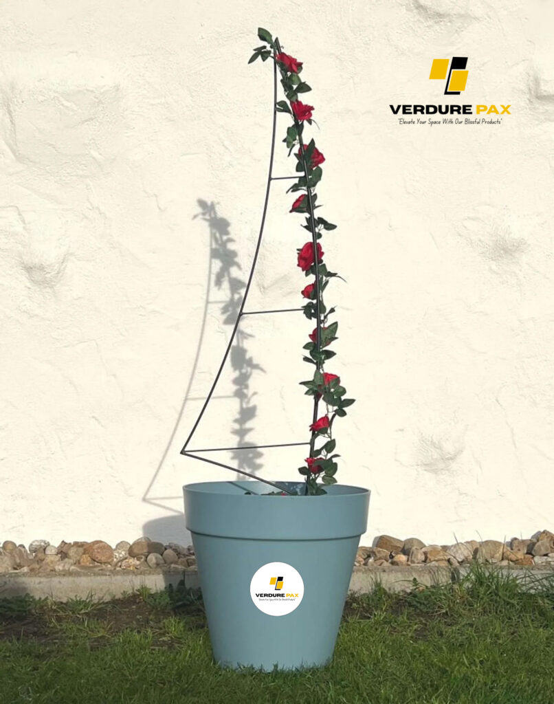 Verdure Pax Metal Plant Trellis – Sturdy Garden & Indoor Plant Support