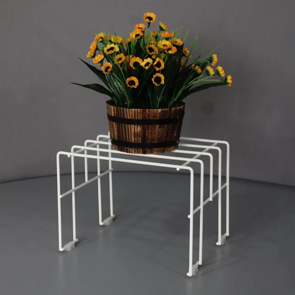 Verdure Pax Multipurpose Adjustable Metal Shelf Organizer – Space-Saving Rack for Kitchen, Office & Living Room